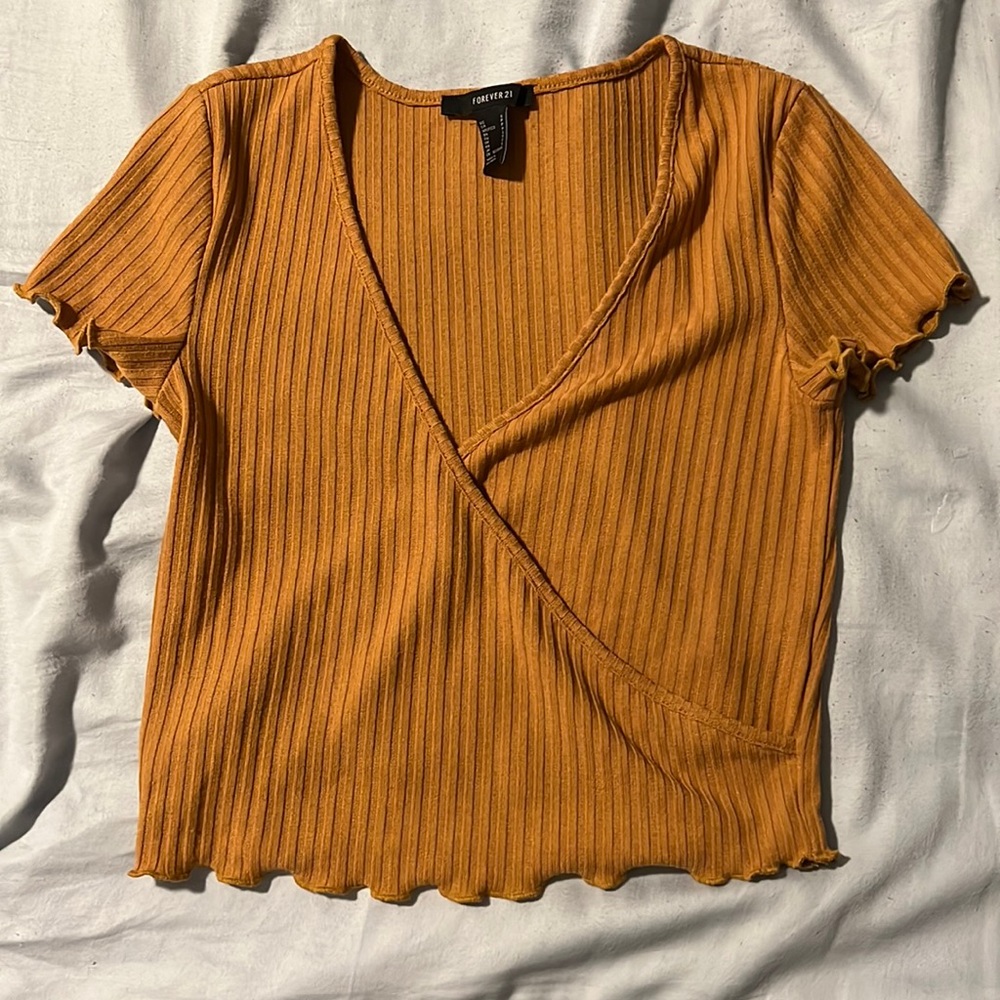 Forever 21 Cross Top